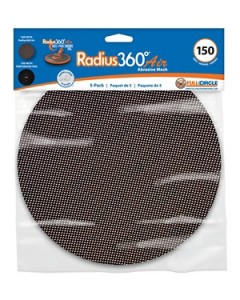 Radius 360 AirMesh Abrasive150 Grit 5 Pack