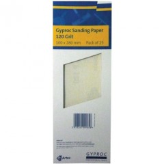 Gyproc sanding sheets