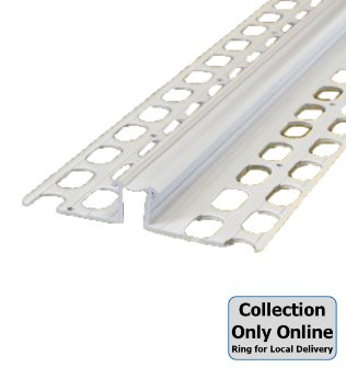 Plastic 10mm x 3m White Expansion Bead Box of 34