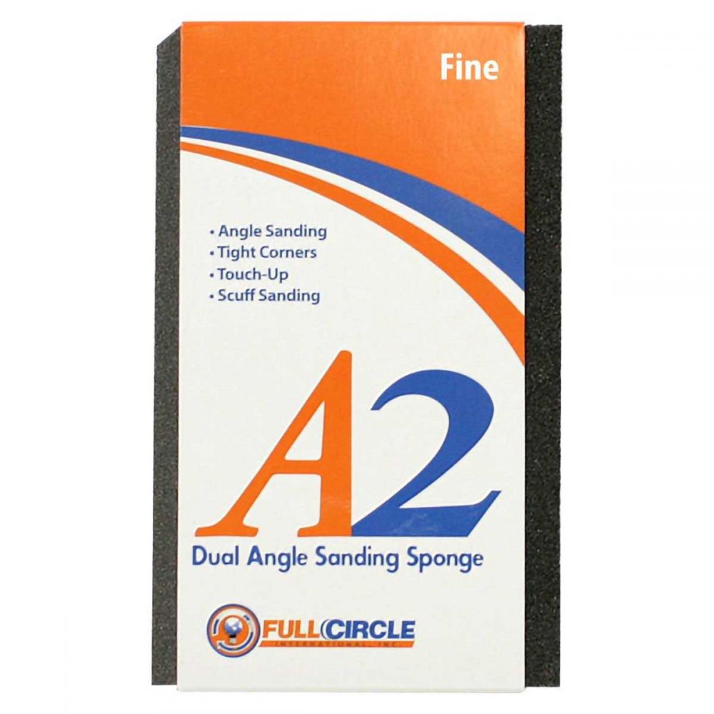 A2 Dual Angled Sanding Sponge Medium Grit