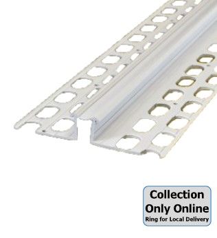 Plastic 10mm x 3m White Expansion Bead Box of 34
