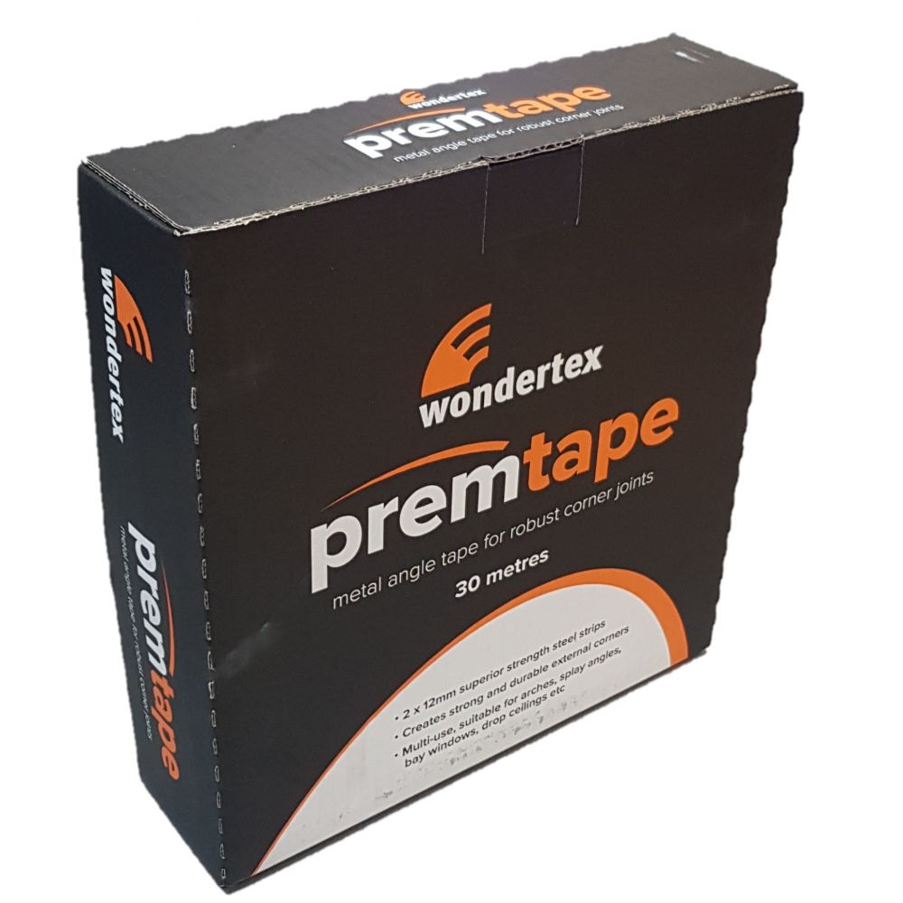 Carton of 10 Wondertex PremTape Metal Corner Tape