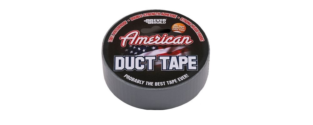Carton of 12 American Silver Duct Tape 