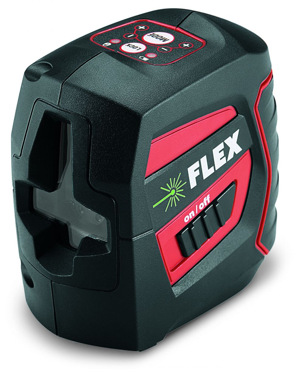 Flex Self-levelling crossline green laser