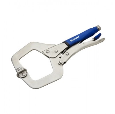 Blue Spot Locking C-Clamp with Swivel Pads 280mm 