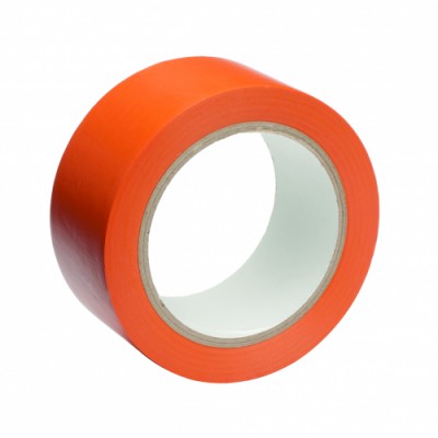 Bulders Orange PVC Tape 50mm X 33m