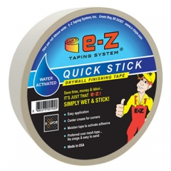 e-z wet and stick quick stick tape