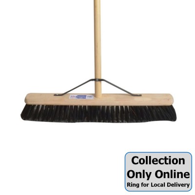 PVC Broom with Stay 60cm (24in)