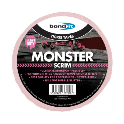 Bond-it Monster Pink Scrim 48mm
