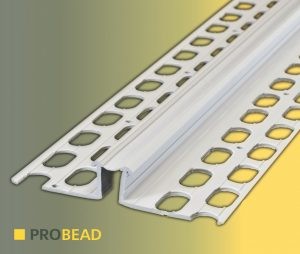 Plastic 10mm x 3m White Expansion Bead