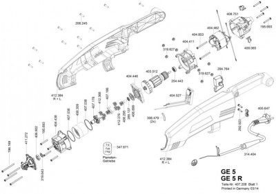 Flex GE5 & GE5R Body Parts