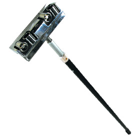 Platinum Drywall Tools Outside 90° Roller for Corner Bead w/ Extendable Handle 
